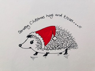 Xmas Hedgehog